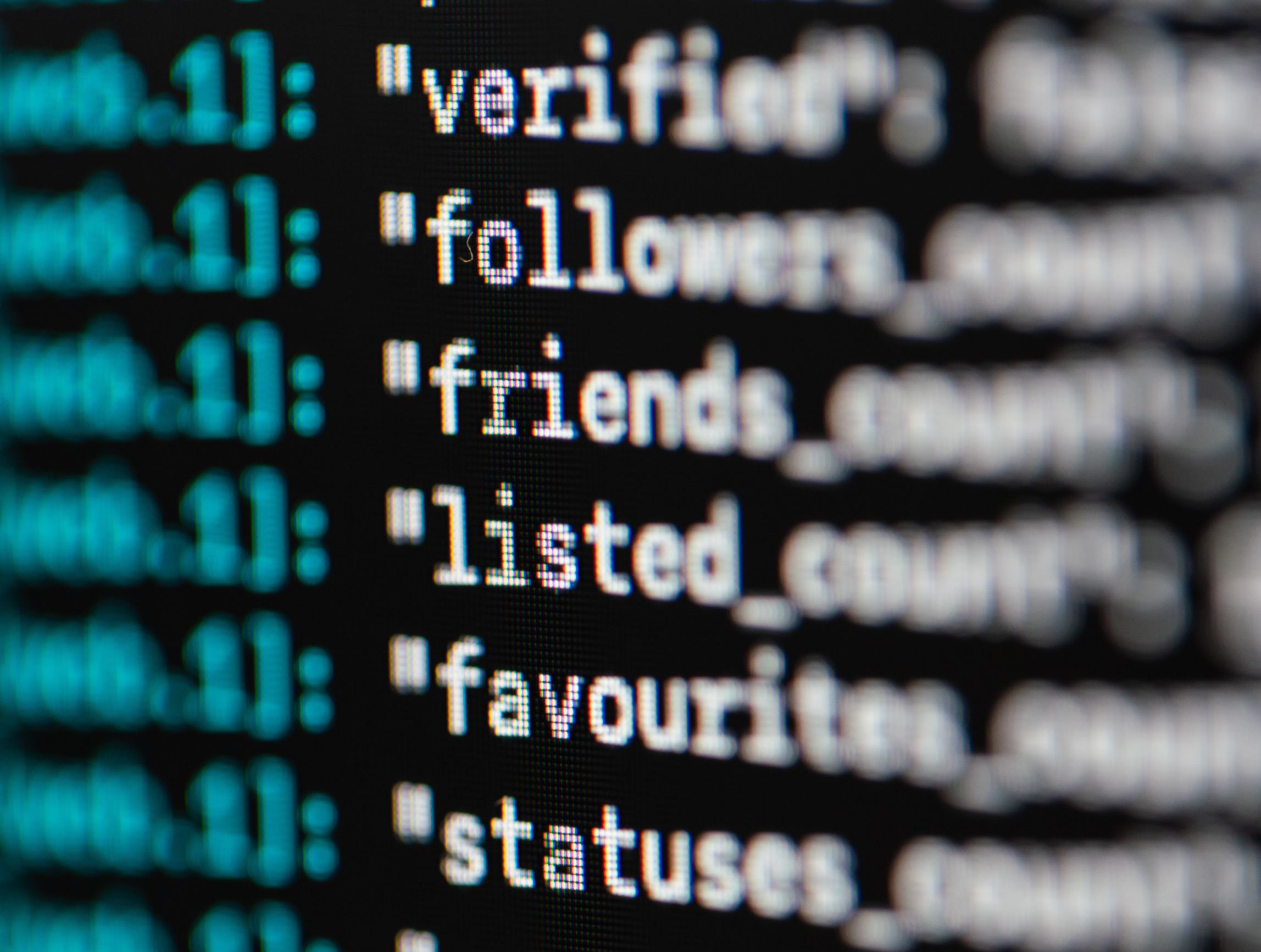 Credit: Extreme Close-up Photo of Codes on